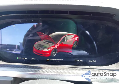 2023 Tesla Model S Plaid Tri Motor All-Wheel Drive z USA, uszkodzony, nr VIN 5YJSA1E6XPF525264